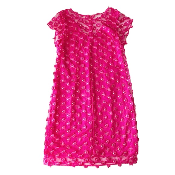 Nanette Lenore Poetic Love Floral Appliqué Illusion Dress | 10 NWT - Picture 6 of 11